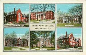 MO, Saint Charles, Missouri, Lindenwoood College, Multi View, E.C. Kropp 7037-N