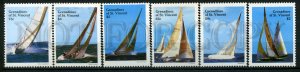 024775 YACHTS SHIPS ST.VISENT set MNH#24775