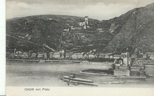 Germany Postcard - Caub Mit Pfalz    V1894