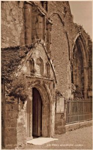 WINCHELSEA SUSSEX ENGLAND~CHURCH PORCH~JUDGES #375 PHOTO POSTCARD