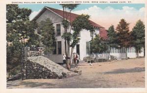 Kentucky Horse Cave Dancing Pavilion and Entrance To Mammoth Onyx Cave Dixie ...