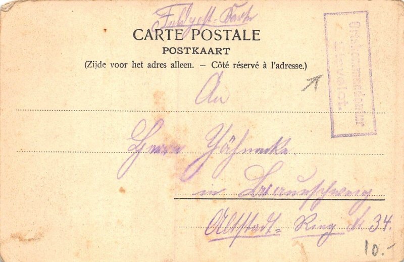 L035 Belgium Bouillon vintage postcard