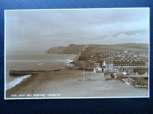 Devon BRIDPORT West Bay c1930s RP Postcard by Judges 16013