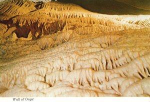 Postcard Forbidden Caverns Under The Smokies Wall Of Onyx Sevierville Tennessee