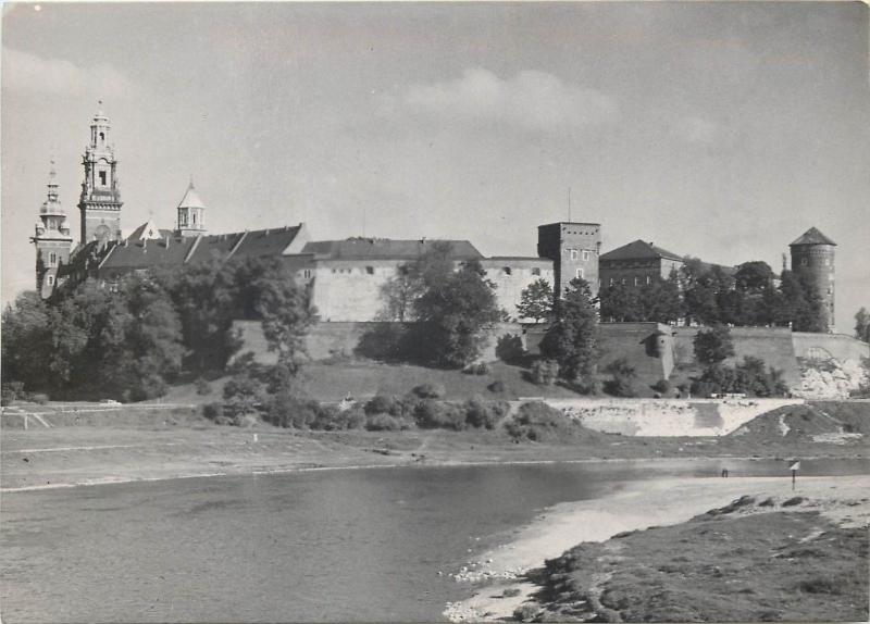 Krakow Poland 1960s partial view