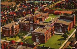 Halleck Hall Louisville KY Postcard PC323