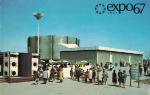 Expo67 Montreal, Canada Chrome Postcard 