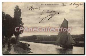 Postcard Old Moon Landerneau