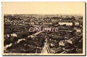 Bourg en Bresse Old Postcard General view