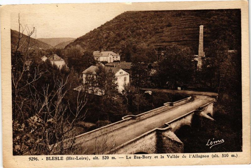 CPA BLESLE (Hte-Loire) - Les Bas-Bory et la Vallée de l'Allagnon (203104)