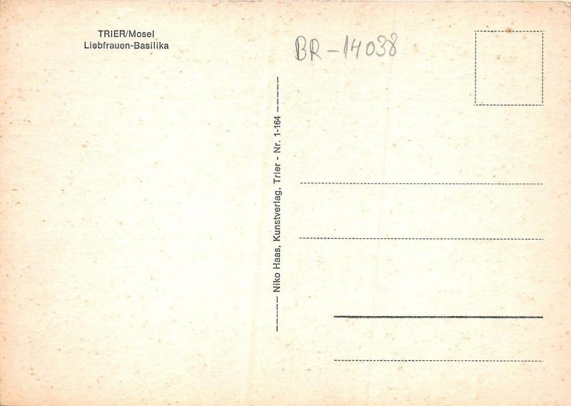 BR14038 Trier Mosel lebfrauen Basilika germany