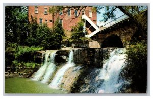 Natural Falls Chagrin Falls Ohio c1973 Postcard