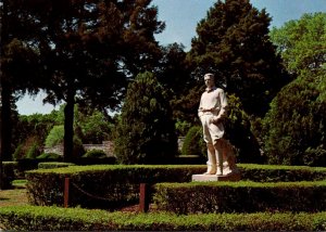 Oklahoma Ponca City The Marland Mansion George Marland Statue