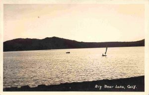 Big Bear Lake California 1942 RPPC Real Photo postcard