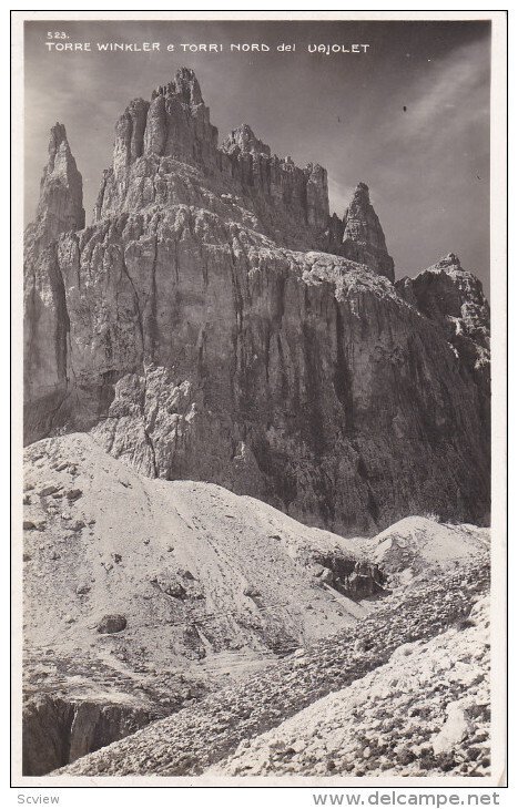 RP: Torre Winkler e Torri Nord del Vajolet , Italy , PU-1928