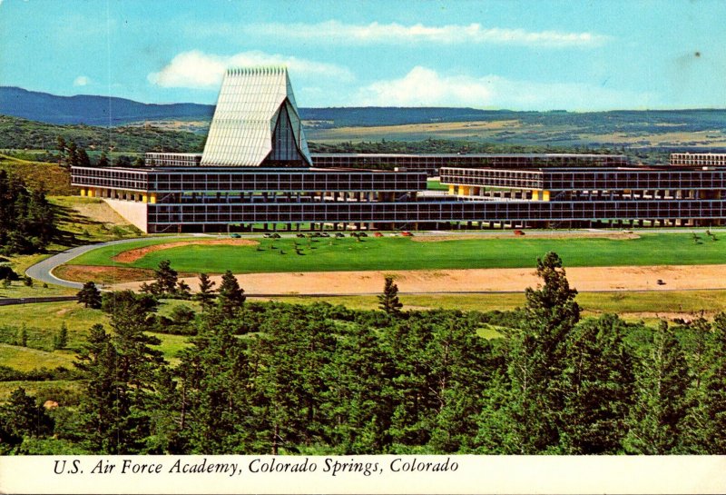 Colorado Colorado Springs United States Air Force Academy Panoramic View