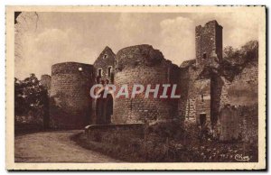Old Postcard Domme La Porte des Tours
