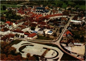 CPM Chaource- vue generale aerienne et le stade FRANCE (1020984)