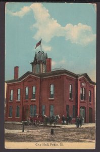 Illinois Pekin - City Hall pm1967~ DB