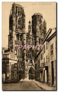 Old Postcard Toul La Cathedrale