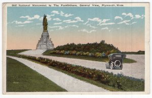 Plymouth, Mass, National Monument to The Forefathers, General View