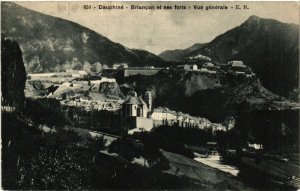 CPA Dauphiné - BRIANCON et ses forts - Vue générale (453687)