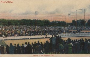 Postcard People at the Brockton Fair MA 1910