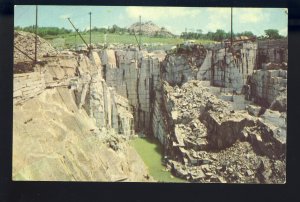 Barre, Vermont/VT Postcard, Granite Quarry, Rock Of Ages