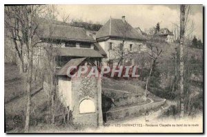 Postcard Old Charmettes Old Chapellel at roadside