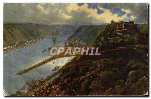 Old Postcard St Goar