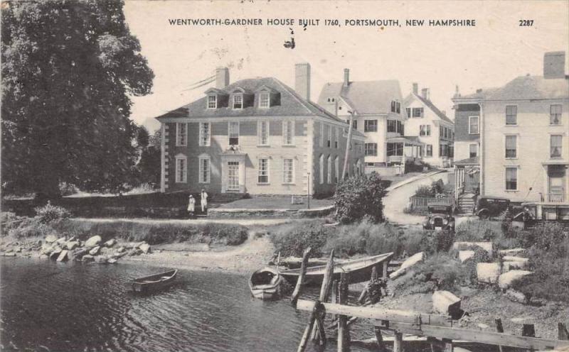 25370 NH, Portsmouth, Wentworth - Gardner House Built 1760