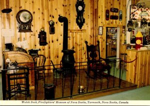 Canada Nova Scotia Yarmouth Firefighters Museum Of Nova Scotia The Watch Desk