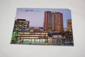 Boston Marriott Cambridge Postcard Photo by Jonathan J. Klein K-1007 CP3436