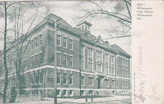 Delaware Wilmington High School 1906