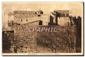 Old Postcard Montelimar The old castle of Adhemar