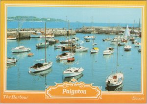 Devon Postcard - Paignton Harbour   RR19646