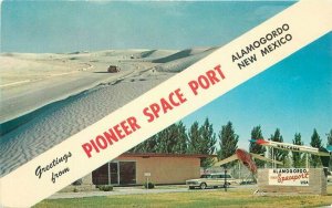 Alamogordo New Mexico #287 Pioneer Space Port Schaaf 1960s Postcard 21-7711