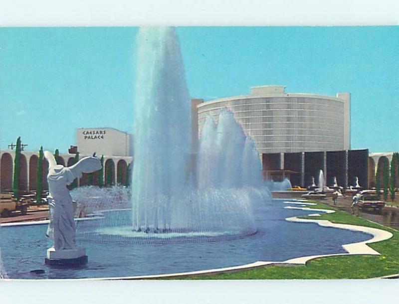 Pre-1980 FOUNTAIN AT CAESARS PALACE JUMPED BY EVEL KNIEVEL Las Vegas NV B0333