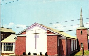 Atlantic Methodist Church Baltimore Ave 4th St Ocean City Maryland MD Postcard 
