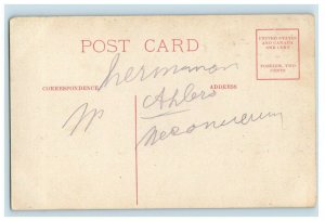 C.1910 J.I. Case Tractor Engine Hill Climber Demonstration Vintage Postcard P109