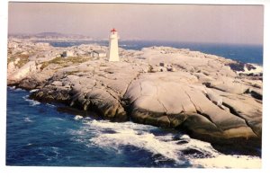 Lighthouse, Peggys Cove, Nova Scotia, Air View