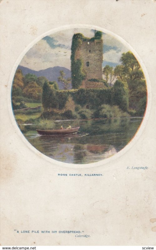 TUCK # 9730; 1900-10s; Ross Castle, KILLARNEY, Ireland, AS: E. Longstaffe