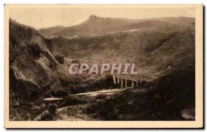 Old Postcard Velay Region The valley of & # 39Allier has Rochegude