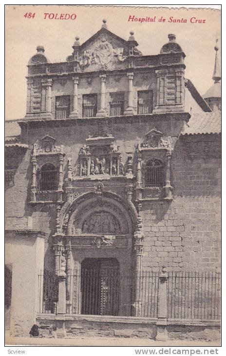 Hospital De Santa Cruz, Toledo, Spain, 1900-1910s