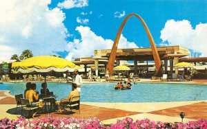 WILBUR CLARK'S DESERT INN Swimming Pool LAS VEGAS, NV Casino 1960s Vintage