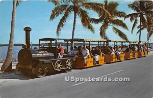 Passenger Conch Tour Train - Key West, Florida FL  