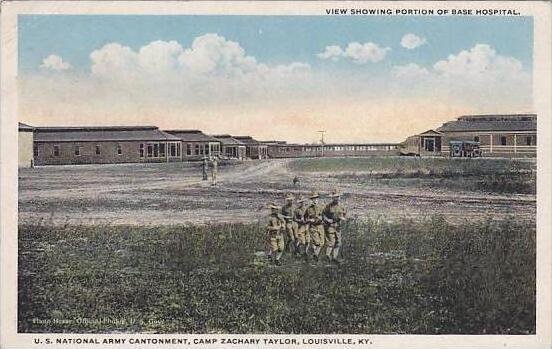 Kentucky Louisville Camp Zachory Taylor View Showing Portion Of Base Hospital