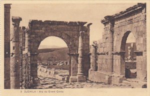 Algeria Djemila Arc du Grand Cardo