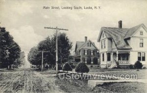 Main Street - Locke, New York NY  