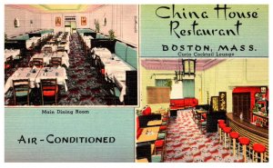 Massachusetts Boston    China House Restaurant